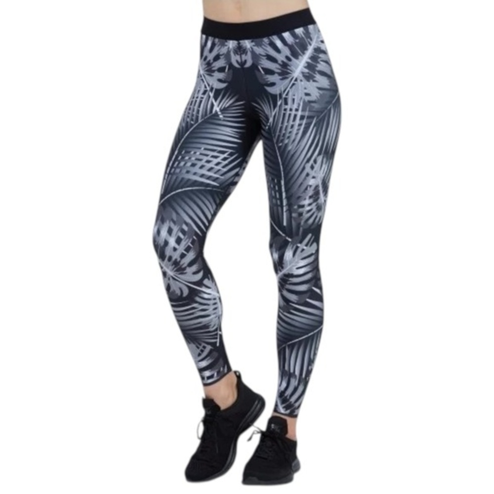Ultracor Ultra Silk Miami Print Legging size Small in Black/Grey